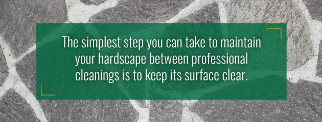 How to Clean Hardscape at Your Business - Complete Landscaping Service