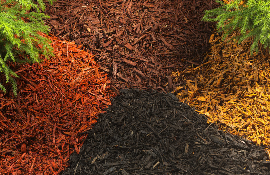 Brown Dyed Mulch - The Yard LLC