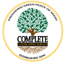 complete landscaping service logo