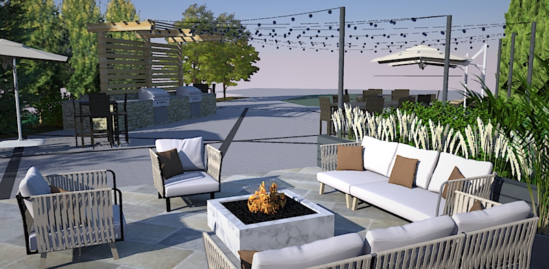 Res at Rio_Scene 5 landscape design and enhancements