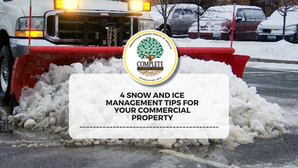Snow and Ice Management 4 Tips for Your Commercial Property