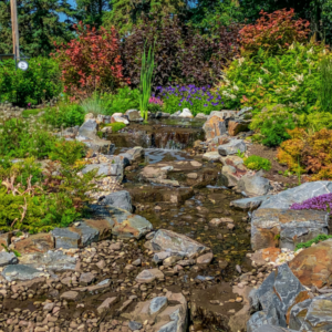 Rehabilitation healing garden.