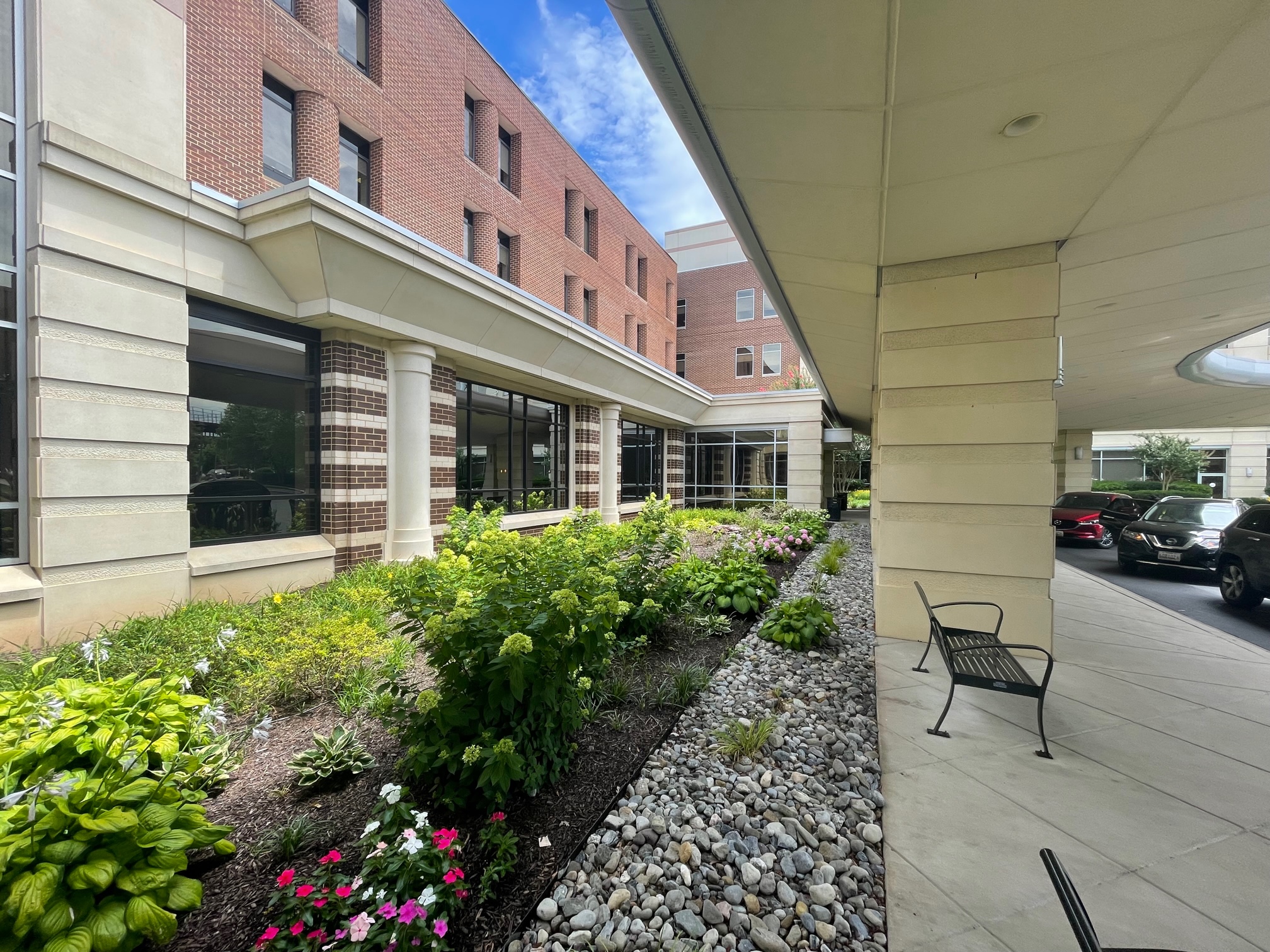 Shady Grove Hospital Flower Install